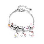 Berloques com pulseira Hello Kitty