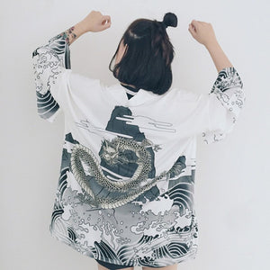 Haori Feminino - Dragão Milenar