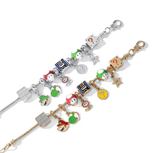 Berloques com Pulseira Super Mario