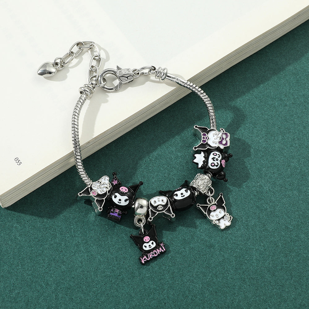 Berloques com Pulseira Kuromi