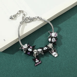 Berloques com Pulseira Kuromi