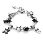 Berloques com Pulseira Kuromi