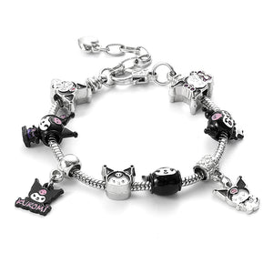 Berloques com Pulseira Kuromi