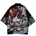 Haori Masculino - Demônio Branco - Japão e Afins