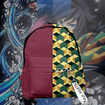 Mochila Demon Slayer - Hashira da Água (Giyuu Tomioka) - Japão e Afins