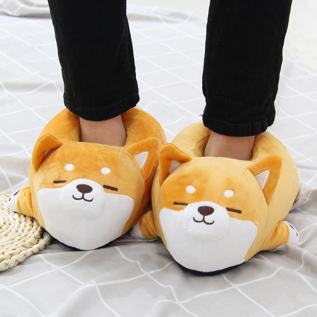 Pantufa Lazy Shiba