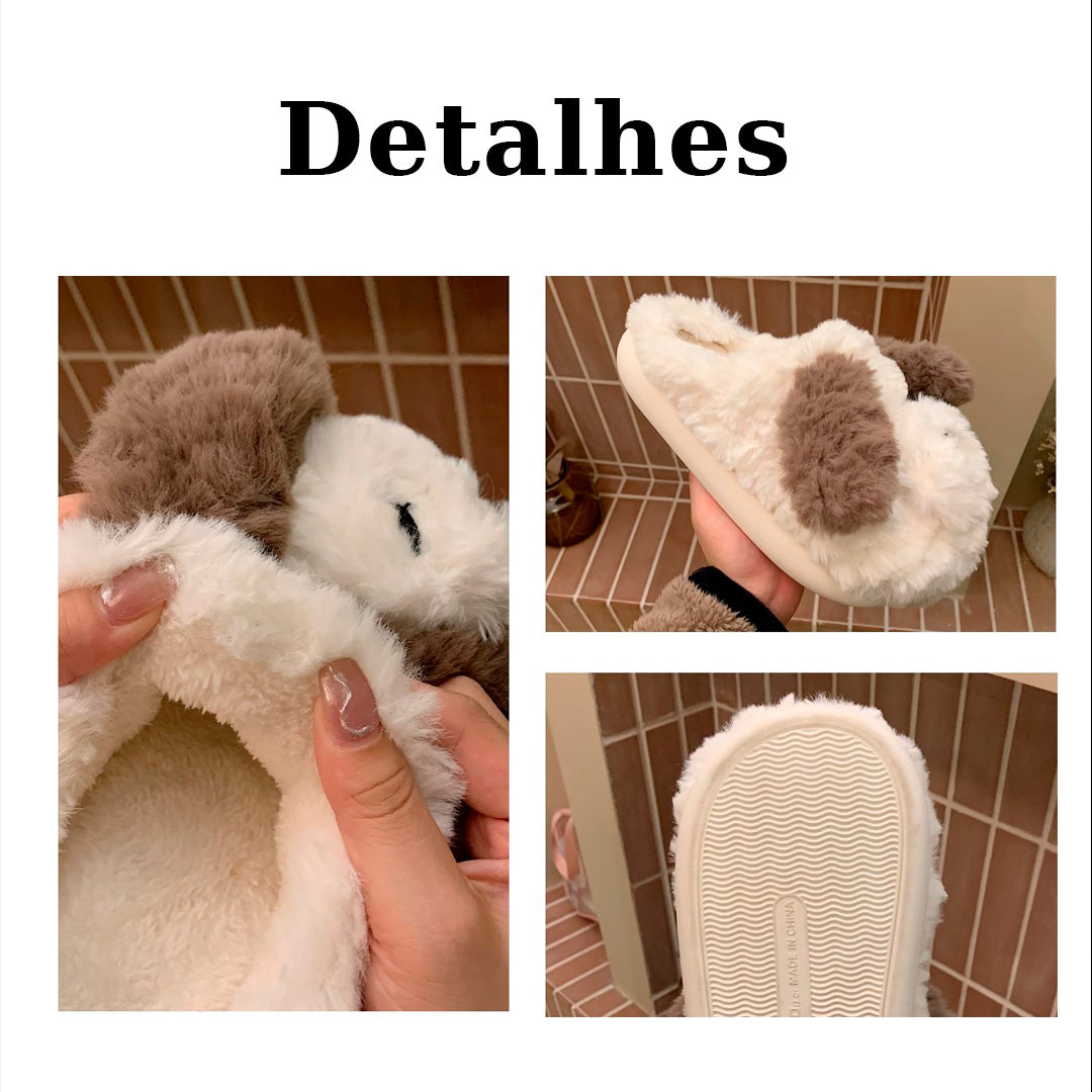 Pantufa Shiro Inu
