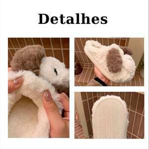Pantufa Shiro Inu