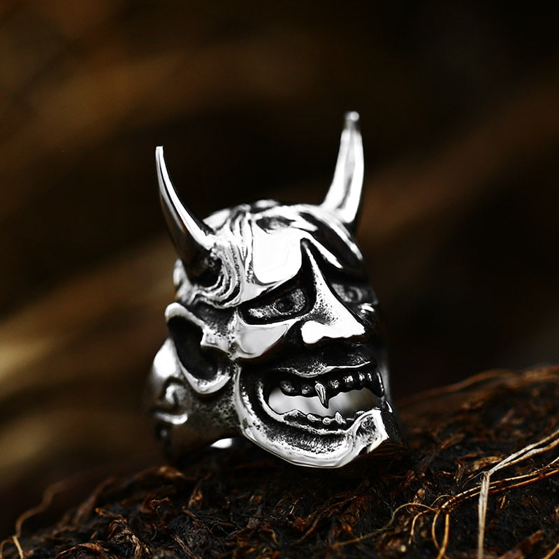 Anel da Máscara Hannya