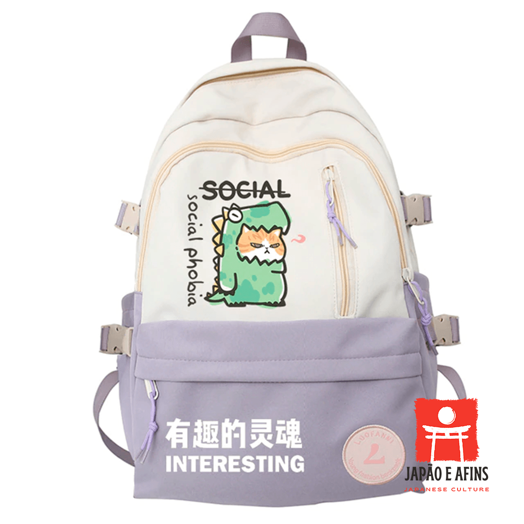 Mochila Gato [Dinossauro] - Japão e Afins