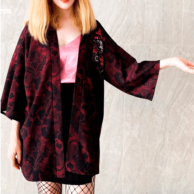 Haori Feminino - Red Samurai - Japão e Afins